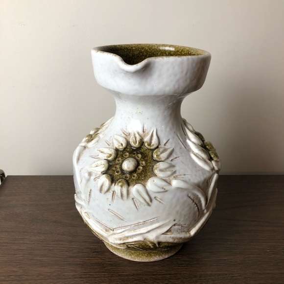 Mid Century Vintage Italian Ceramic Jug Vase - Picture 7 of 9